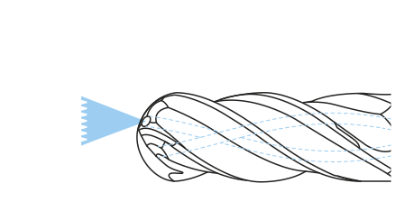 Internal Coolant Holes Drawing